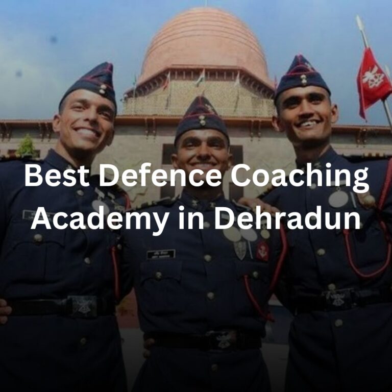 GS India Defence Academy | Best NDA coaching in dehradun | Best CDS coaching in dehradun