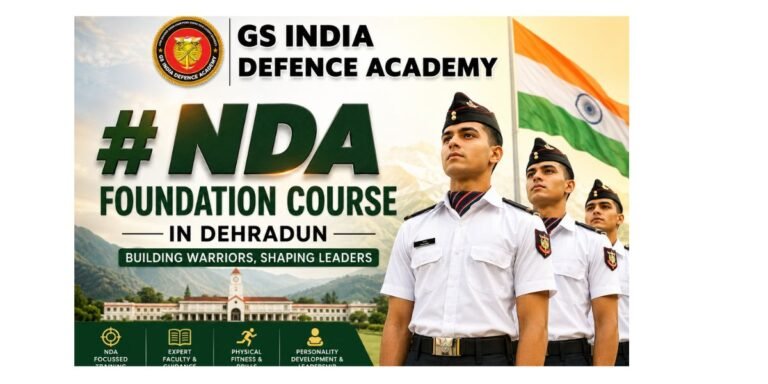 NDA Foundation Course in Dehradun
